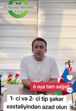 Yaşam Klinikasının “doktor”u Məhəmməd Mehdi Aslaninin mənşəyi bilinməyən dərman biznesi-Araşdırma