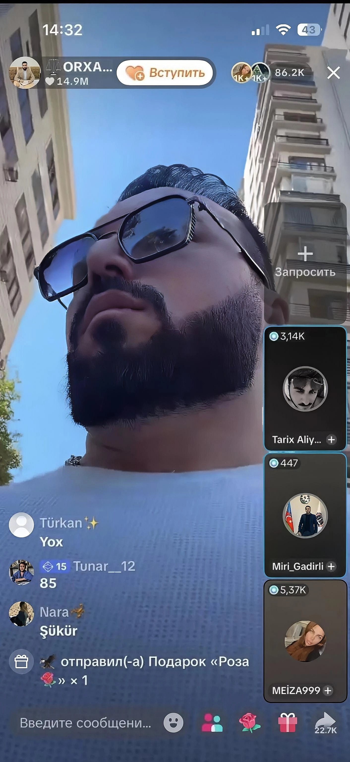 Bir xəbər, 86 min izləyici: Orxan Rasifoğlunun canlı yayımı TikTok tarixində diqqət çəkən göstəriciyə çatdı